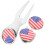 1 set wear-resistant ball marker and hat clip golf accessory 10