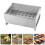 tabletop grill portable charcoal barbecue for camping small cooking 2
