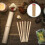 100pcs blank bamboo fortune telling sticks traditional divination tool 11