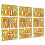9 sheets letter number glitter stickers for scrapbook diy use 5