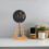 bamboo fan holder display stand for home decor polished surface 7