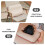 Coussin Gonflable Beige Pour Voyage Camping 9