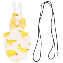 Gele Vliegpak Met Leash Comfortabel En