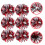 6 cheerleading pompons, handbloemen voor juichen 4