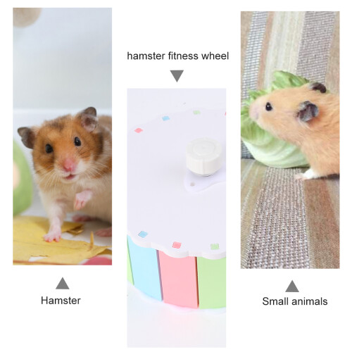 Roue Hamster Colorée Exercice Facile À Fixer 1
