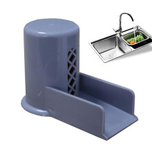 Sink Drain Spout, Dishwasher Overflow Spout, Dishwasher Spout Extension, Air Vent Cover With Ramp Design, Grey