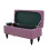 Stretch Folding Ottoman Cover Rectangle Storage Bench Protector Fits 80-110cm Ottomans Stretch Fabric 1