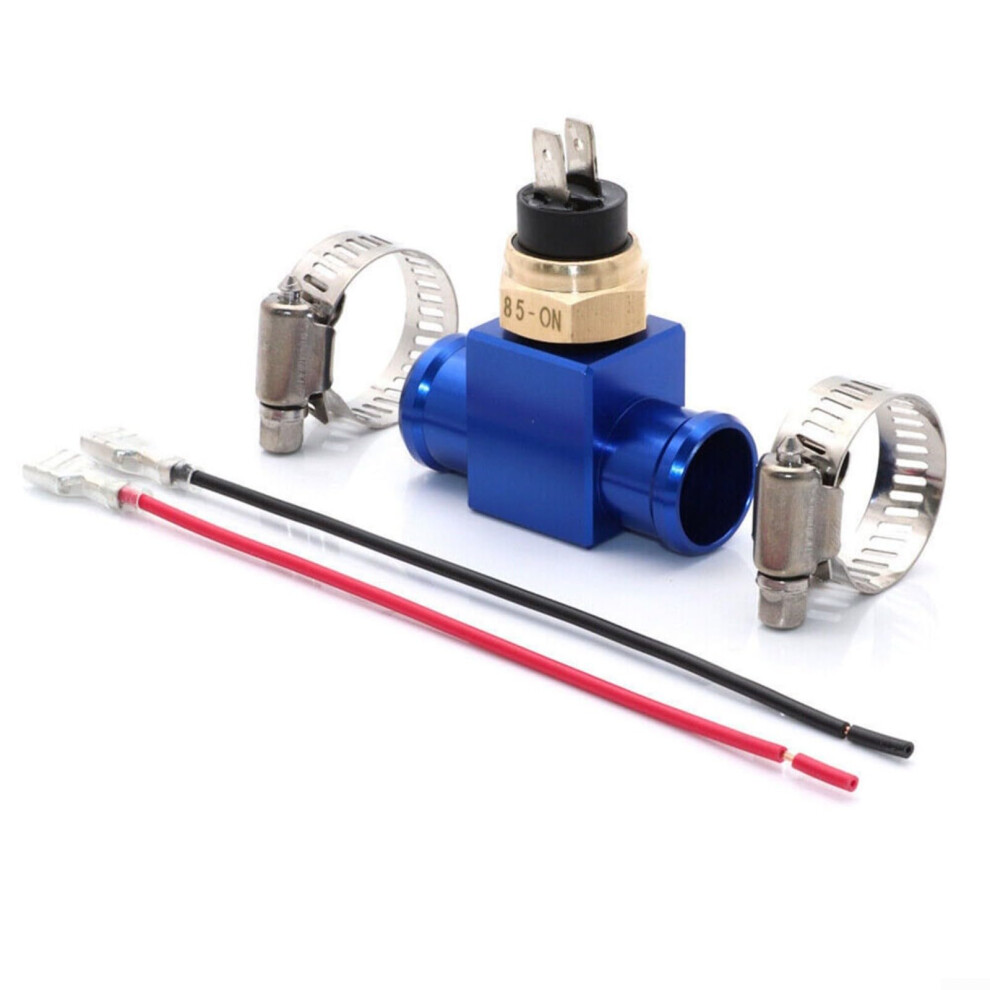 Motorcycle Engine Cooling System Temperature Switch 22Mm Radiator Fan Thermostat Color Blue 9084446124101