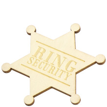 ring-sicherheits-anstecknadel, hölzerner ringträger, geschenkidee