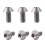 6 Mountainbike Schijfrem Schroeven Titanium Legering ( ) 10