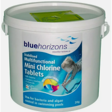 Multifunctional Chlorine Tablets 20g Blue Horizon Spa Hot Tub Swimming Pool 5Kg