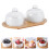 Worgeous  Ceramic Dessert Bowl Shape Rectangular Reusable Travel White 5