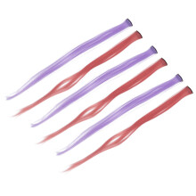 6St Assortiment Kleuren Clip in Haarstukken Te Bevestigen