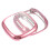 2Pcs Pink Tpu Watch Protective Case Durable Scratch Resistant Cover 1