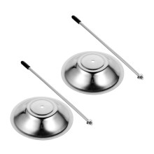 2 beleg- & papierhalter mit nadelspindel