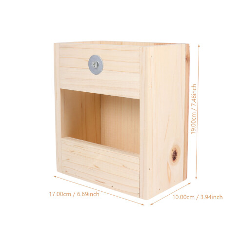 heuhalter für aus holz, futtertrog grashalter 1