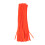100 plüschstäbchen, flexible bastelstäbe für kinder (orange) 6