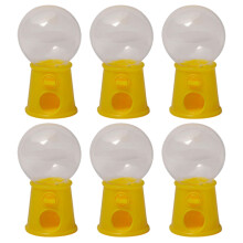 6 gummikugeln automat für kinder mit plastikbonbon fänger