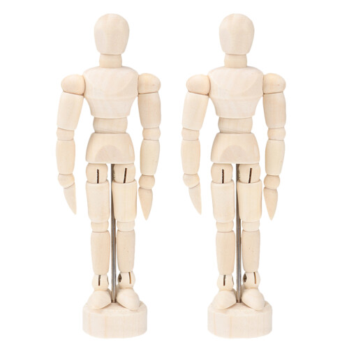 2 stuks handgemaakte mannequin voor DIY - en