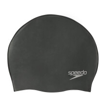 Speedo Plain Moulded Zwemmuts One Size Zwart