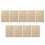 9Pcs Sturdy Wood Taekwondo Breakable Boards Professional Karate Tool 7