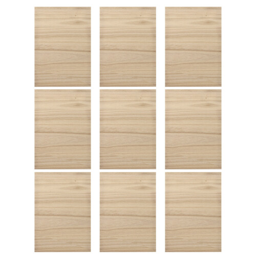 9Pcs Sturdy Wood Taekwondo Breakable Boards Professional Karate Tool 2