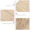9Pcs Sturdy Wood Taekwondo Breakable Boards Professional Karate Tool 10