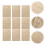 9Pcs Sturdy Wood Taekwondo Breakable Boards Professional Karate Tool 5