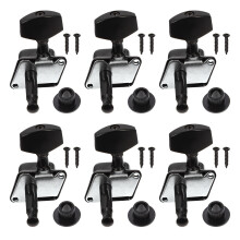 1Set Zwarte Gitaar Tuning Pegs Metalen Duurzame Stemknoppen