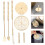 1Set Brass Incense Mold Tool Copper Ash Press for Home Use 5