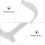 2Pcs White Plastic Watch Screen Protector Ultra-Thin Durable Cover 9
