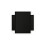 Chalkboard 70x50 cm with varnished black frame ECO 9
