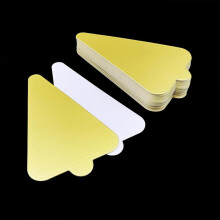 Cardboard Cake Board Golden Mousse Mat Base Dessert Tray Multicolor Pack Of 20 20Pcs-A In Multiple Sizes