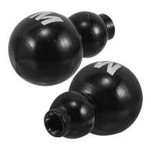 2 aluminium fietskabeluiteinden voor remkabels, race- en