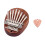 mini 8- kalimba met plectrum voor beginners (bruin) 4
