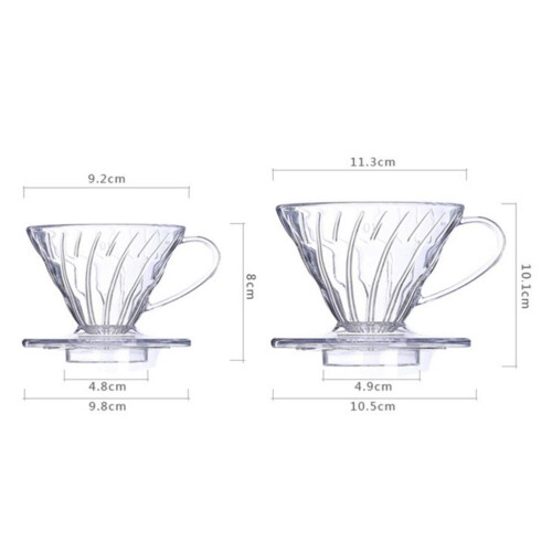 Affeekanne Home Coffeepot Glasfilter Transparent Sicher Und Robust 1