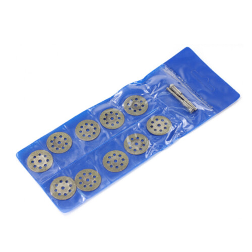 mini diamantschijven set 8 22 mm voor edelstenen