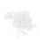 1000Pcs Clothing Tag Tie Fasteners White Snap Lock Polyester Ropes 1