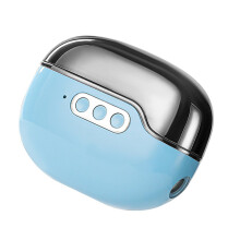 USB Rechargeable Electric Nails Cutter 3-In-1 Baby Nails Trimmer, Light, 3 Speeds, Fingernail Polisher, Home Travel, Blue