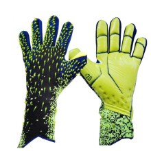 Football Goalkeeper Gloves Breathable Latex For Superior Grip And Shock Absorption, Non-Slip, Sizes 6-10, Green