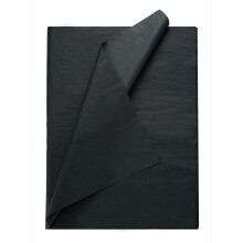 Black Premium Tissue Paper 50-Sheet Pack 20 x 28 In For Weddings Christmas Arts And Crafts Party Favors Goody Bags