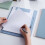 1Pc Sky-Blue A4 Clipboard PP Material Durable Paper Folder for School 11