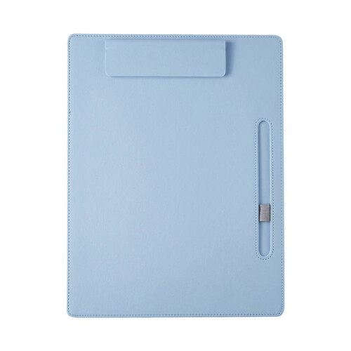 1Pc Sky-Blue A4 Clipboard PP Material Durable Paper Folder for School 1