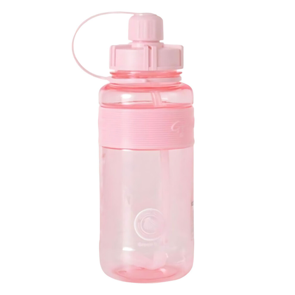 (pink 1000ml) Stylish Water Bottle With Straw Durable Wide Application Pink Easy To-image-OPC-PKS8CG5-NEW