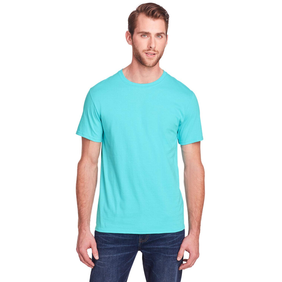 Fruit Of The Loom Adult Iconict-Shirt - Retro Hth Royal - 2XLd0102h7mv6x