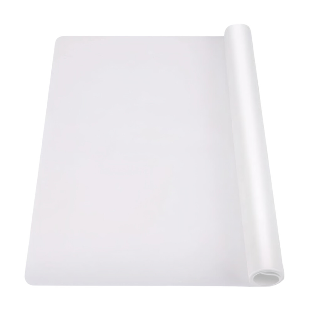 (transparent) Large Silicone Mat Dining Dish Mat Easy Clean Protector MANY USAGES-image-OPC-PKS8H2W-NEW