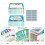 1 Set Creatieve DIY Krabbelkaarten Handgeschreven Mini Krabbelkaarten 8