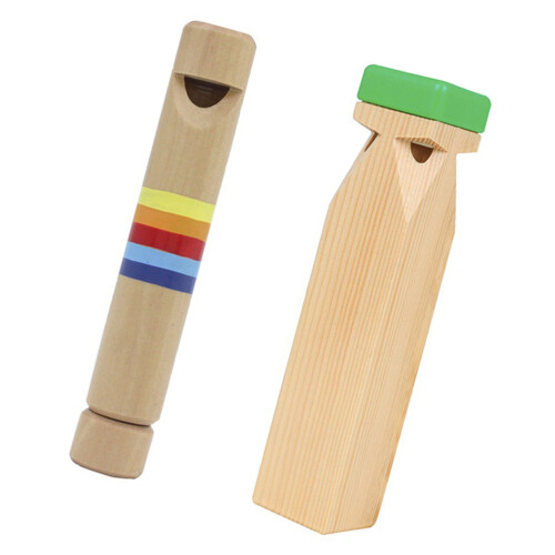 2 stuks glijfluitjes kinderfluit educatief speelgoed