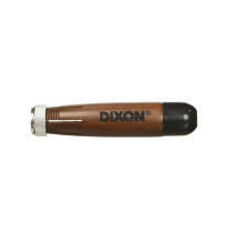 Dixon - DIX00500 Industrial Lumber Crayon Holder til 1/2 """" Runde eller hexagonale farveblyanter Wood With Metal Chuck Walnut 1 -Pack (00500) Wal