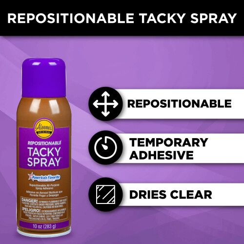 Aleene's Repositionable Tacky Spray 10-ounce 1
